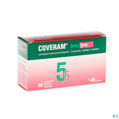 Coveram 5mg/ 5mg Pi Pharma Comp 90 Pip