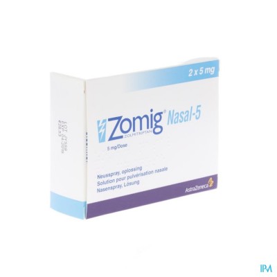 Zomig Nasal5 - 2 Sprays X 5mg