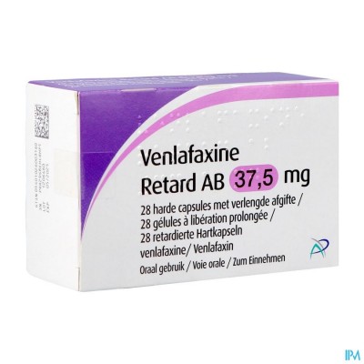 Venlafaxine Retard Ab 37,5mg Caps Verl. Afg. 28