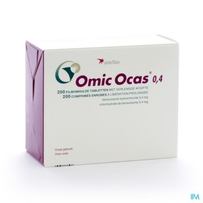Omic Ocas Astellas Comp 200 X 0,4mg