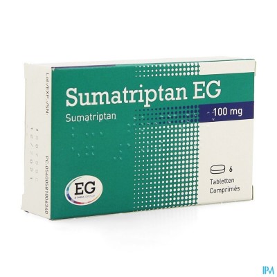 Sumatriptan EG 100Mg Tabl 6