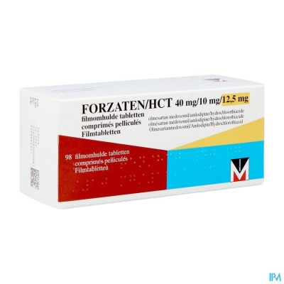 Forzaten/hct 40mg/10mg/12,5mg Filmomh Tabl 98