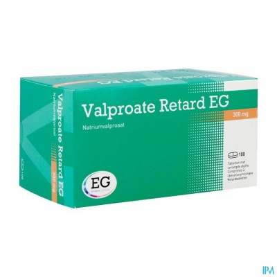 Valproate Retard EG 300Mg Verl Afgifte Tabl 100