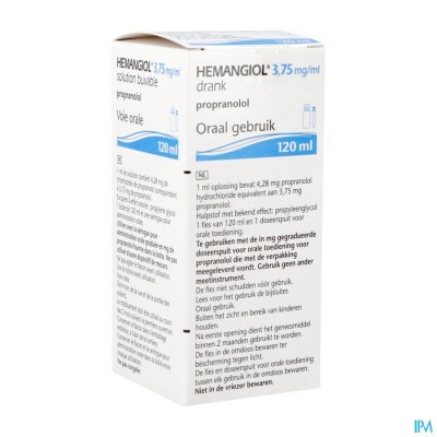 Hemangiol 3,75mg/ml Drinkb.opl 120ml