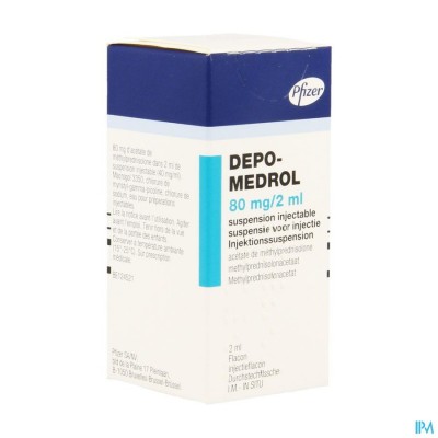 Depo-medrol Vial 1 X 80mg/2ml