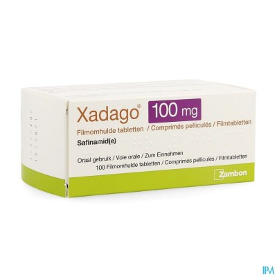 Xadago 100mg Filmomh Tabl 100 X 100mg