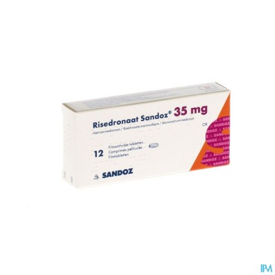 Risedronaat Sandoz 35mg Filmomh Tabl 12 X 35mg