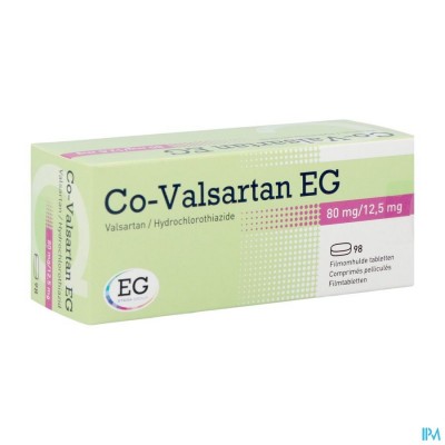 Co Valsartan EG 80Mg/12,5Mg Tabl  98