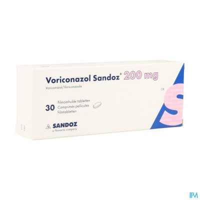 Voriconazol Sandoz 200mg Filmomh Tabl 30 X 200mg