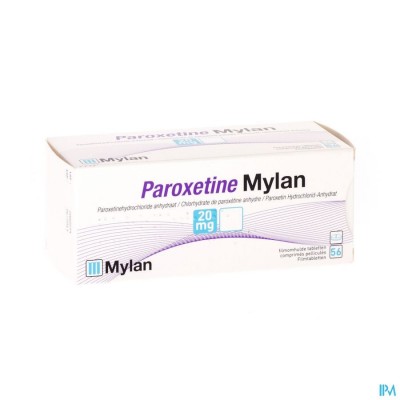 Paroxetine Viatris 20mg Tabl 56 Blister