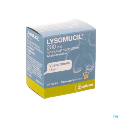 Lysomucil 200 Gran Sach 30 X 200mg