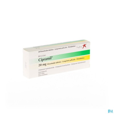 Cipramil Comp Sec 28 X 20mg