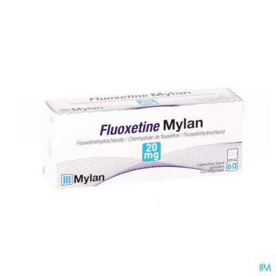 FLUOXETINE MYLAN CAPS 60 X 20 MG