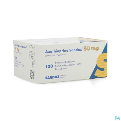 Azathioprine Sandoz 50mg Comp 100 X 50mg