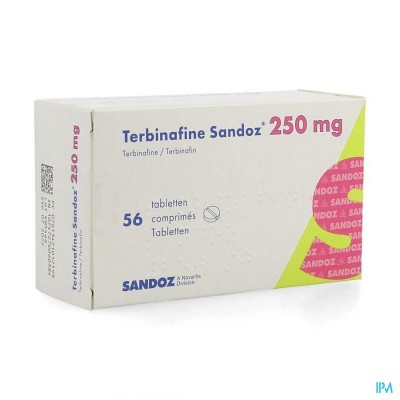 Terbinafine Sandoz Comp 56 X 250mg