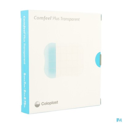 Comfeel Plus Platen Transp 5x 7cm 10 33530