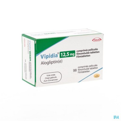 Vipidia 12,50mg Omhulde Tabl 98x12,50mg