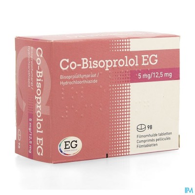 Co Bisoprolol EG 5,0Mg/12,50Mg Tabl 98