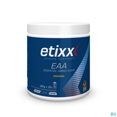 ETIXX ESSENTIAL ANIMO ACIDS TROPICAL PDR 260G