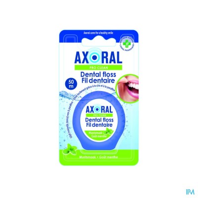 AXORAL PRO-CLEAN FLOSS MINT WAXED 50M