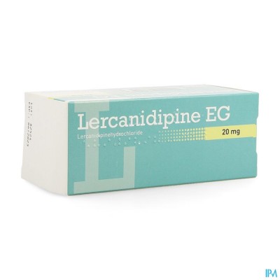 Lercanidipine EG 20 Mg Filmomh Tabl 98 X 20 Mg