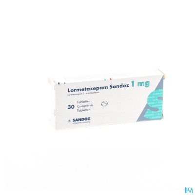 Lormetazepam Sandoz Comp 30 X 1mg