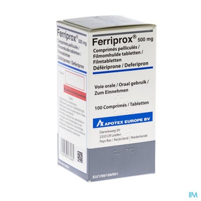 FERRIPROX COMP 100 X 500 MG