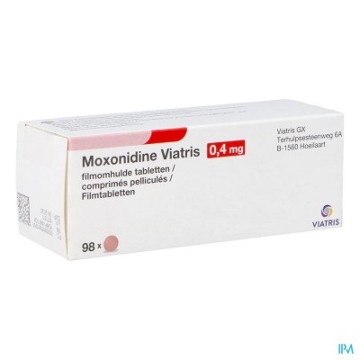 Moxonidine Viatris 0,4mg Filmomh Tabl 98