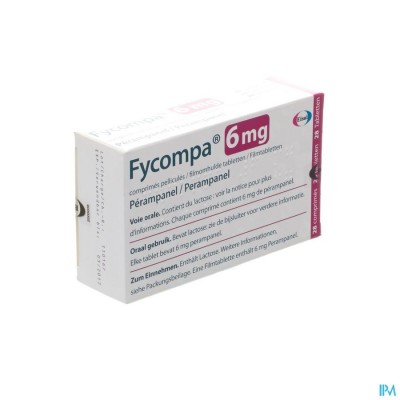 Fycompa 6mg Omhulde Tabl 28 X 6mg