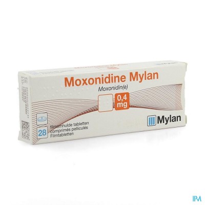 Moxonidine Mylan 0,4mg Filmomh Tabl 28