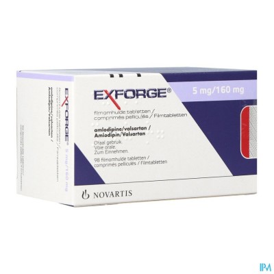 Exforge 5mg/160mg Comp 98