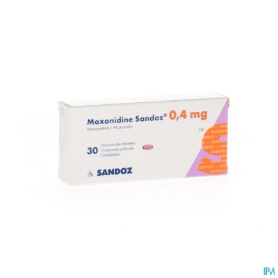 Moxonidine Sandoz Comp 30 X 0,4mg