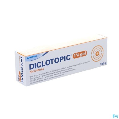 Diclotopic 1% Gel Tube 100 Gr