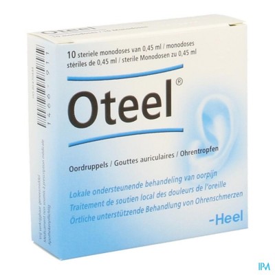 OTEEL OORDRUPPELS FIOL 10X0,45ML HEEL