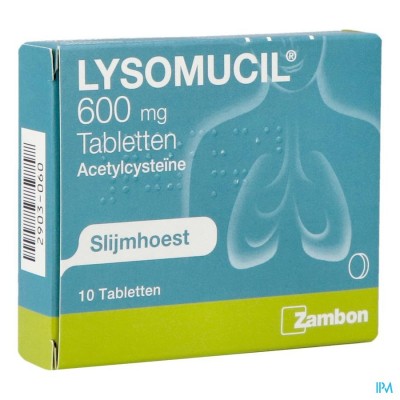 Lysomucil 600 Tabl 10 X 600mg