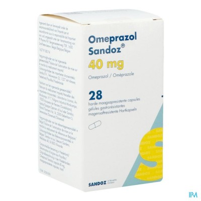 Omeprazol Sandoz 40mg Pi Pharma Caps 28x40mg Pip