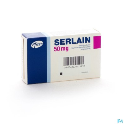 Serlain 50mg Filmomh Tabl 30