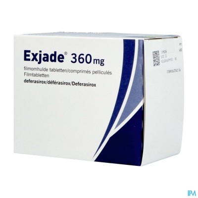 Exjade 360mg Filmomh Tabl 90 X 360mg