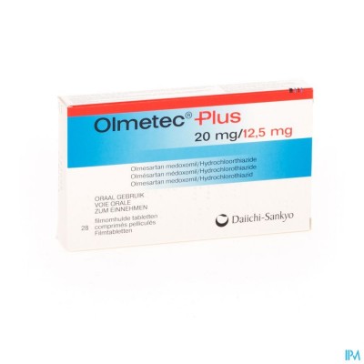 Olmetec Plus 20mg/12,5mg Comp Pell 28