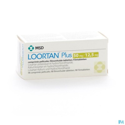 Loortan Plus 50mg/12,5mg Filmomh Tabl 98