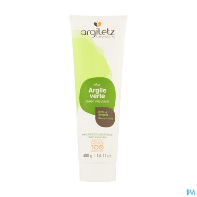 Argiletz Masker Groene Klei Gebruiksklaar Tbe 400g