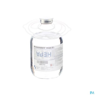 Proteinsteril Hepa 8% 500ml Bouteille En Verre/glazen Fles