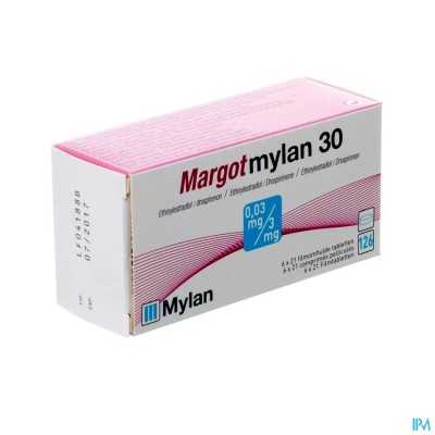 Margotviatris 0,03mg/3mg Filmomh Tabl 126