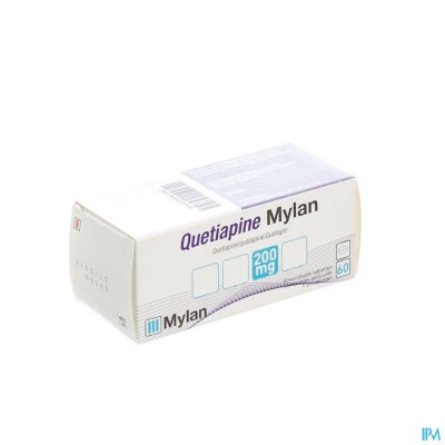 Quetiapine Viatris 200mg Filmomh Tabl 60