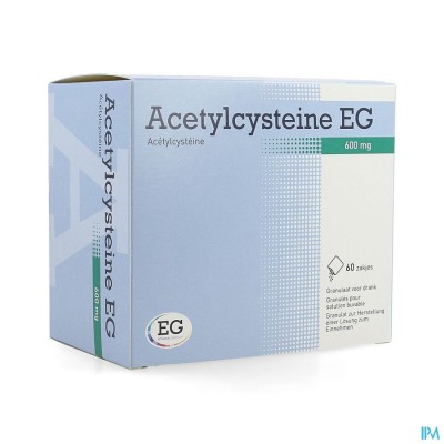 Acetylcysteine EG 600Mg Gran. Vr Drank Zakje  60