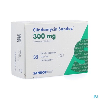 Clindamycin Sandoz Harde Caps 32x300mg