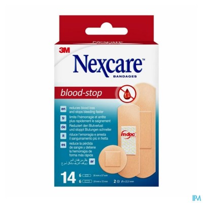 Nexcare 3m Bloodstop Assorted 14 N1714as