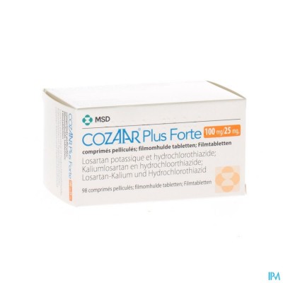 Cozaar Plus Forte 100mg/25mg Comp 98x100mg/25mg