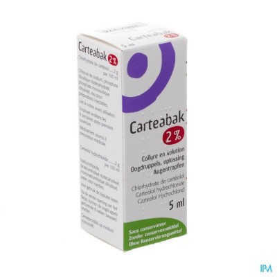 Carteabak Collyre 2 % 5ml