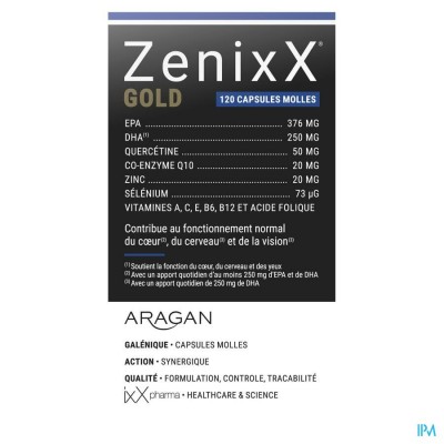 Zenixx Gold Caps 120x890mg Nf